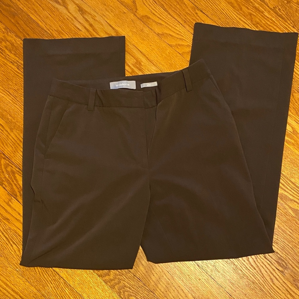 Liz Claiborne Women’s Audra Dark Brown Dress Pants